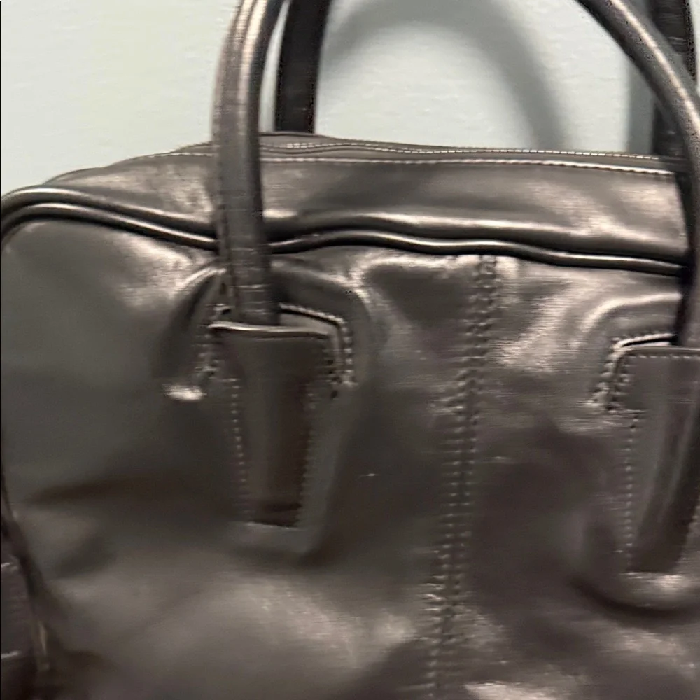 Black Leather Men's Bag